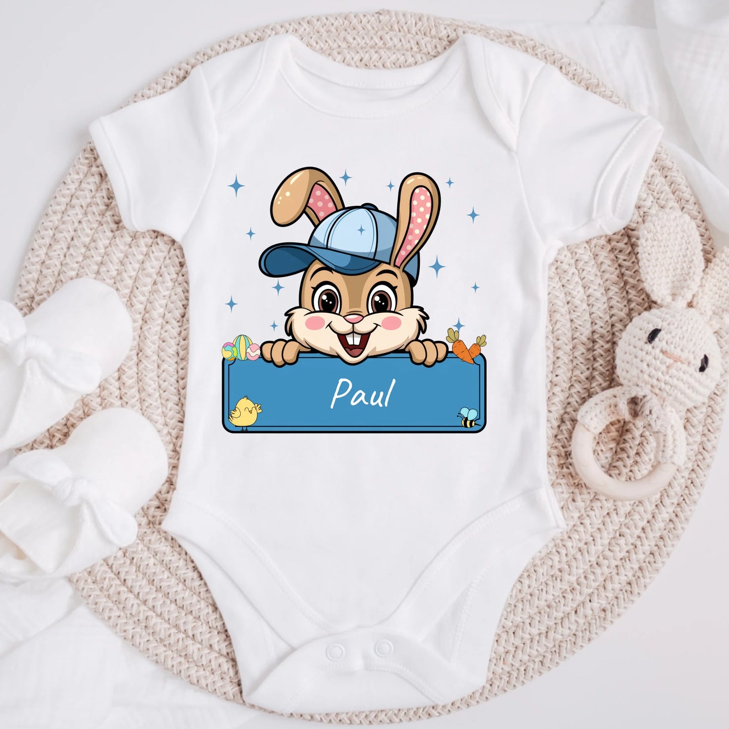 Kinder-T-Shirt – Ostern – personalisiert #1241
