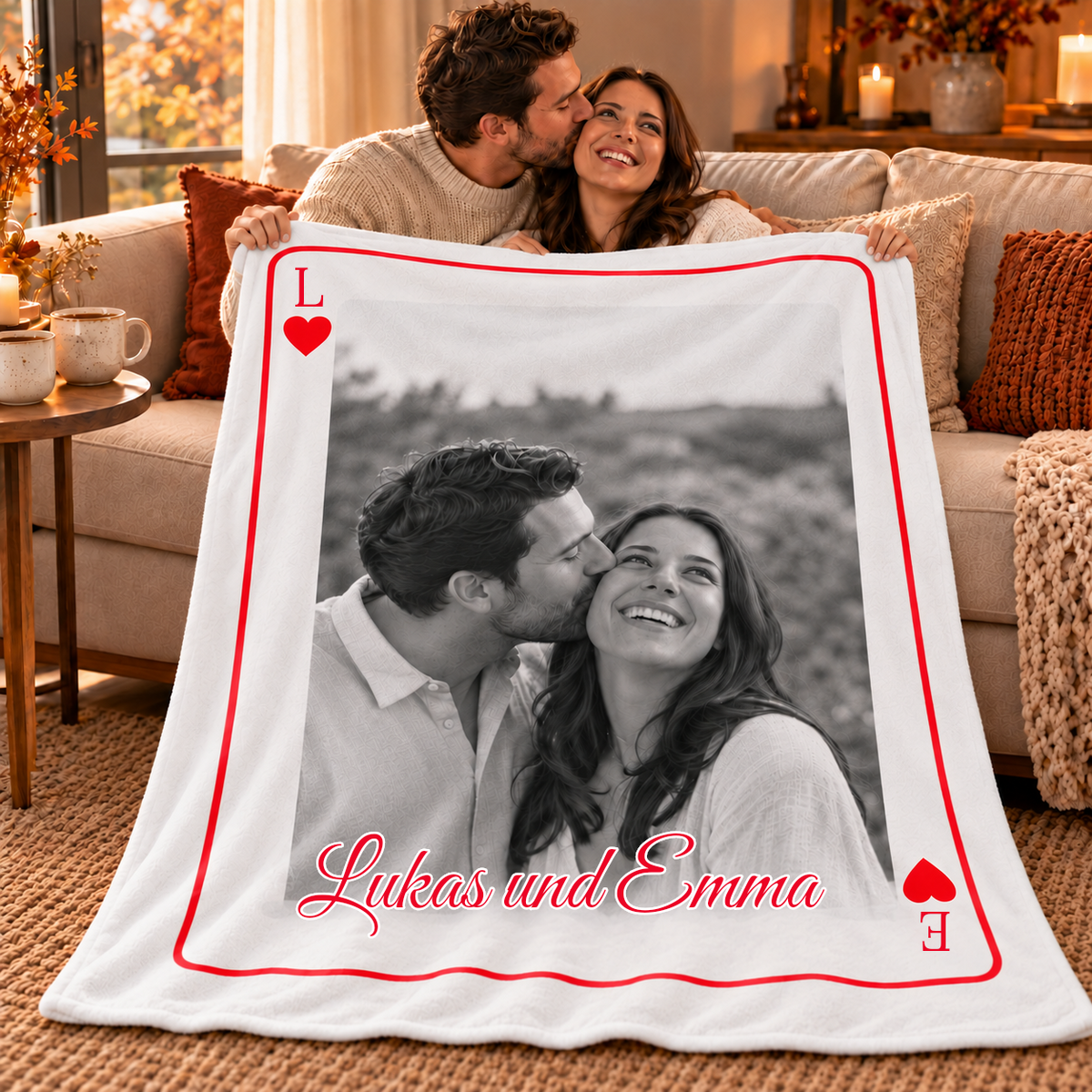 Personalisierte Decke mit Foto, Namen und Initialen #90371 [PC-GALLERY:cmuts9ybn0001ptiig8s0874e:3f4910a7-4d06-47f6-b5a4-6f77a9b15ced:1959dca731c70d49fda1c0c5ac7a843906a43f616efc5d947f0449c9037ef41d]