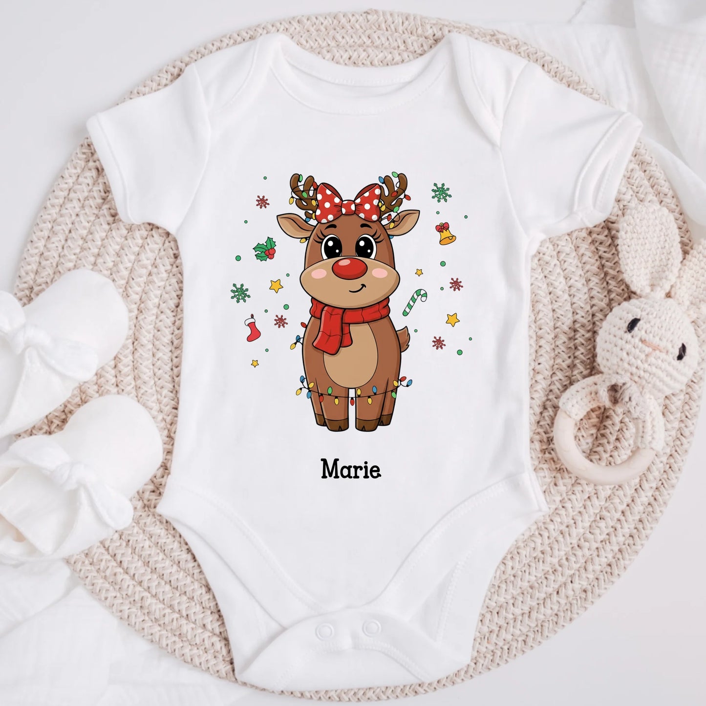 Weihnachts-T-Shirt für die ganze Familie mit Rentiermotiv - Weihnachtsgeschenk #421