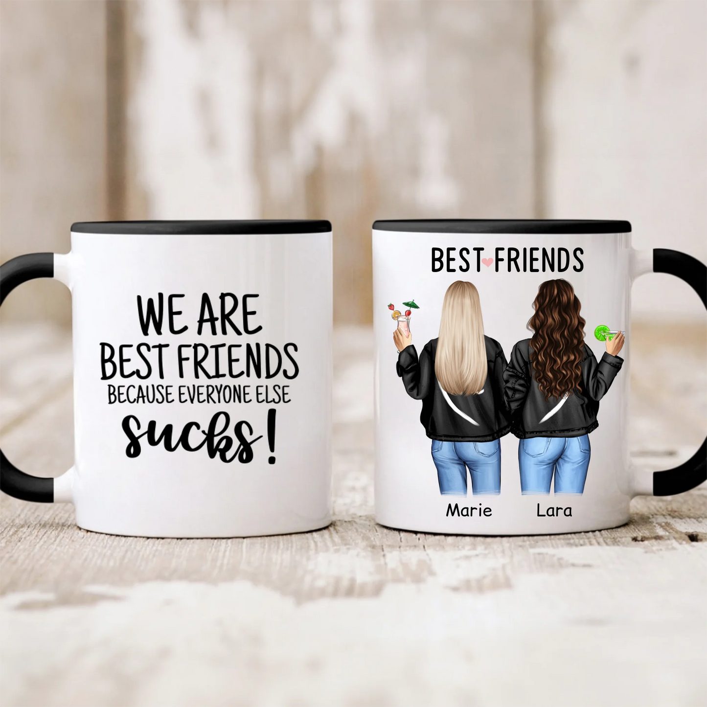 Freundinnen-Tasse - Weihnachtsgeschenk #1