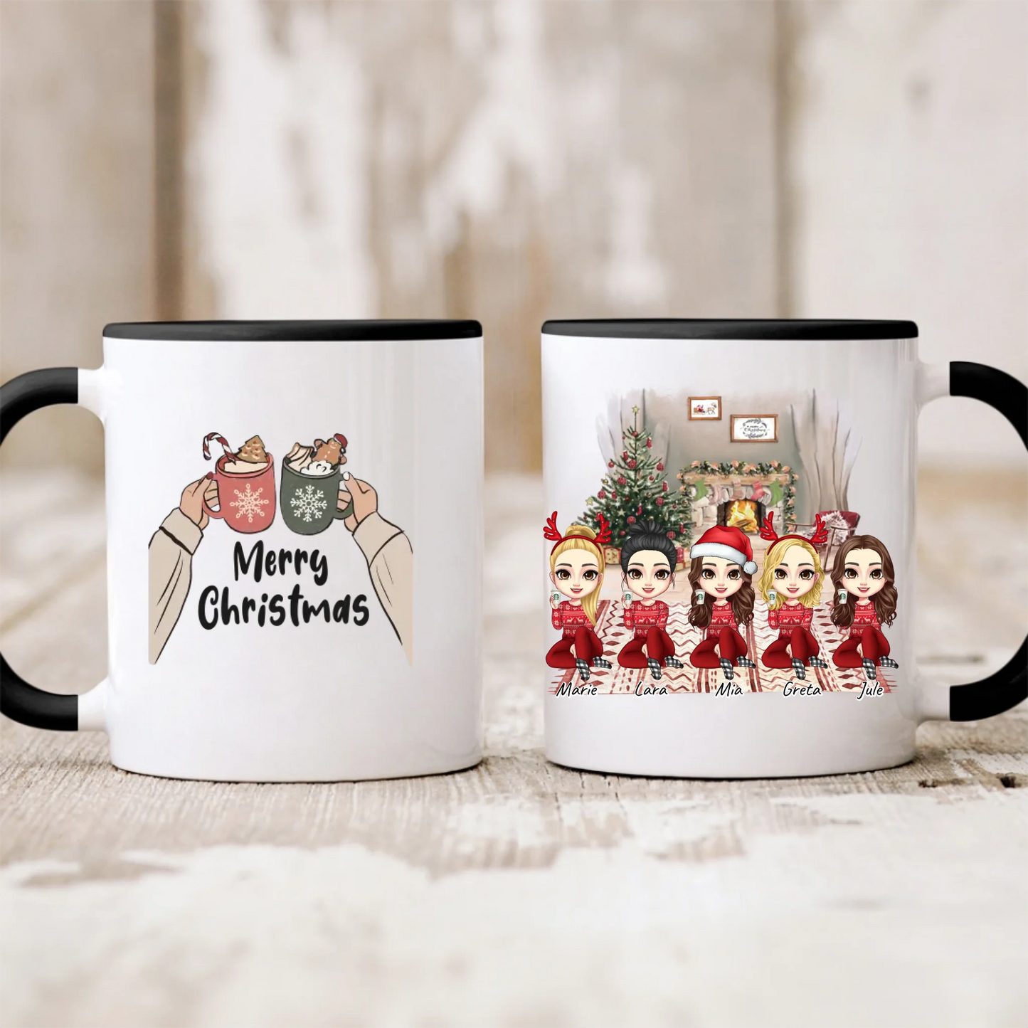 Freundinnen-Tasse - Weihnachtsgeschenk #90