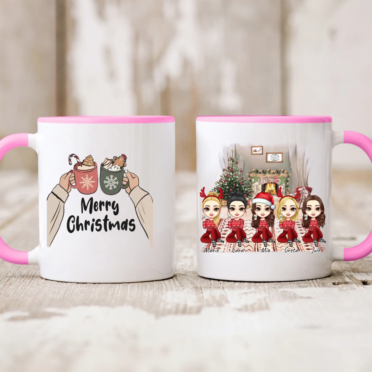 Freundinnen-Tasse - Weihnachtsgeschenk #90