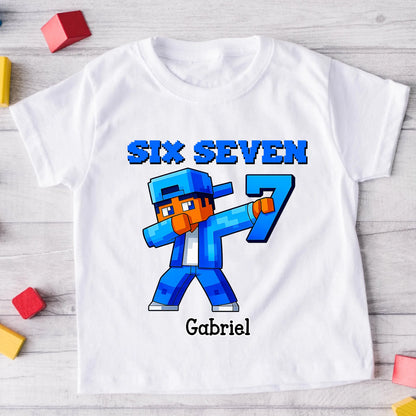 KINDER T-SHIRT - 67- SIX SEVEN - WEIHNACHTSGESCHENK #9421
