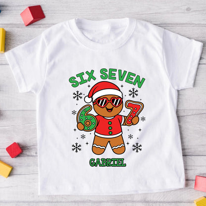 KINDER T-SHIRT - 67- SIX SEVEN - WEIHNACHTSGESCHENK #9001