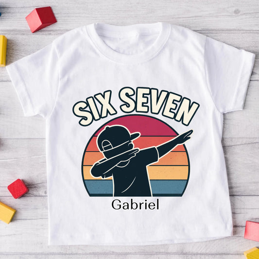 KINDER T-SHIRT - 67- SIX SEVEN - WEIHNACHTSGESCHENK #832