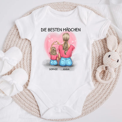 T-SHIRT FÜR MAMA UND TOCHTER – DIE BESTEN MÄDCHEN – GESCHENK ZUM FRAUENTAG #1248