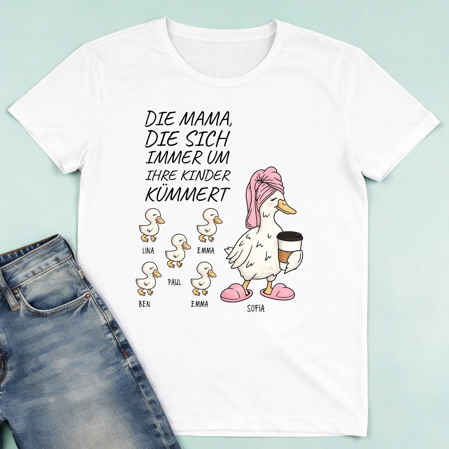męska biała koszulka przód 1
