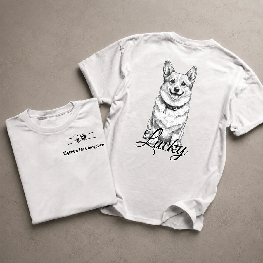 T-Shirt mit Foto eines Hundes/einer Katze – Personalisiert #284