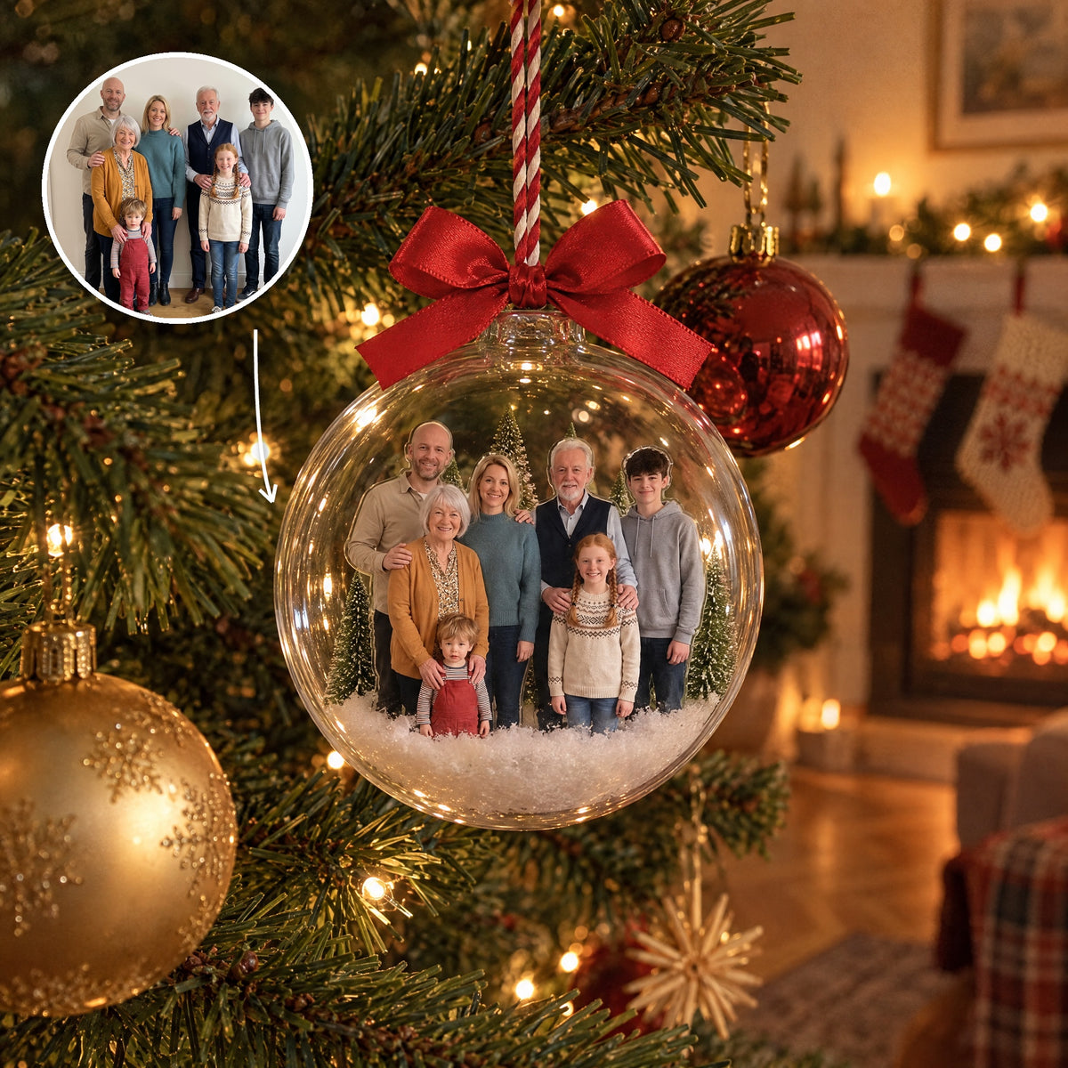 3D-Weihnachtskugel mit Familienfoto – Personalisiert #1910 [PC-GALLERY:cmvrpq4q31ijgld2opvlt1iag:e9303eeb-7ad0-4852-970d-34a561d1931d:53466ccd703f8256b59270dbb0f42b8b00321cb87558ddf877a909d286cbb779]