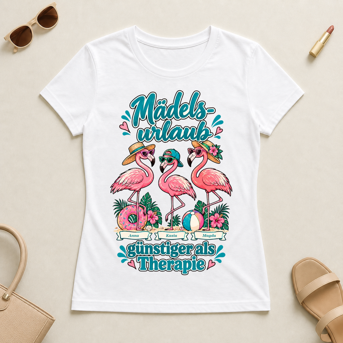 Koszulka wyjazdowa - babski wyjazd tańszy niż terapia #83992 — mockup cmu5nnqhq007hmyxll1hoysyd