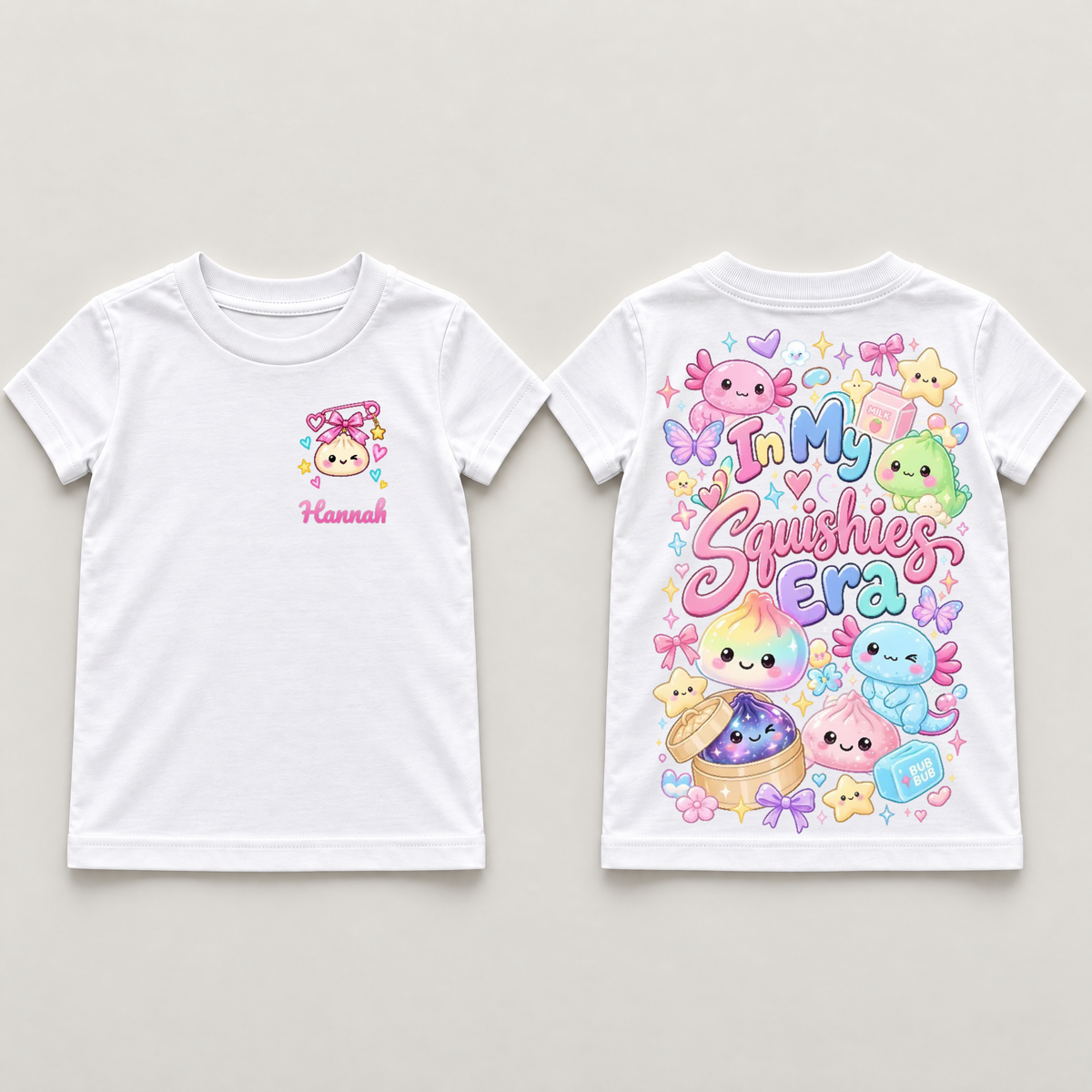 Kinder-T-Shirt – „In My Squishies Era“ mit Namen – mit Squishy – Personalisiert #98212 [PC-MOCKUP:cmv14g09r0061p7f24rrc8fw0:0f1820078c990bfaddc3623f:0f1820078c990bfaddc3623f608b99e70311987e2f7e5f002da7e9b61a09a921]