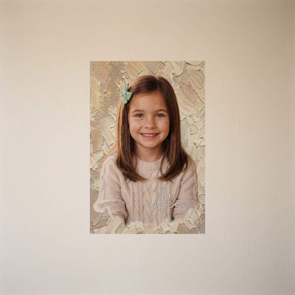 Leinwandbild mit Foto im Ölgemälde-Stil und Namen – Personalisiert #98468 [PC-MOCKUP:cmvlwpeey0051qslaf2d767ez:1712a60600cda8ebc1ab4b7b:1712a60600cda8ebc1ab4b7b2aaa4e866bd127b0369e4f3a2e8d4eb9b2963bb7]
