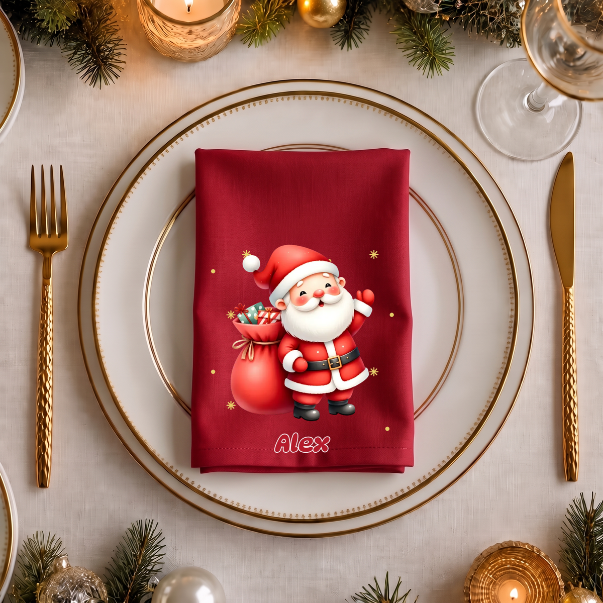 Weihnachtsserviette mit Weihnachtsmann und Namen #58319 [PC-MOCKUP:cmvmerlo6006pn3079cjlv80e:8e39983f38b4ccd8926cc489:8e39983f38b4ccd8926cc489a6506748615ceb1d3f56274fc87641a7ecc04074]