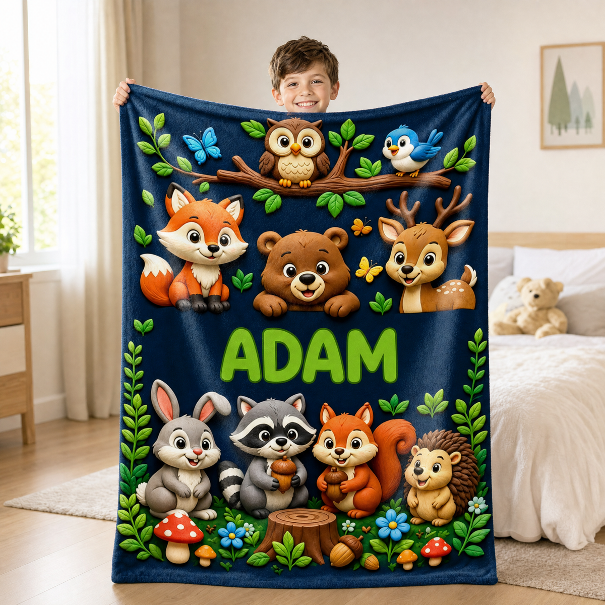 Kinderdecke mit Motiv und Namen - Personalisiert #8482912 [PC-GALLERY:cmvezen46000xoyodzl6yd26t:b7a61014-bcc7-4c3d-b33a-6b32073d9264:2e1309d0988a592f448792a3d30011a52fd3404b47cfe4eb44efec657b585312]
